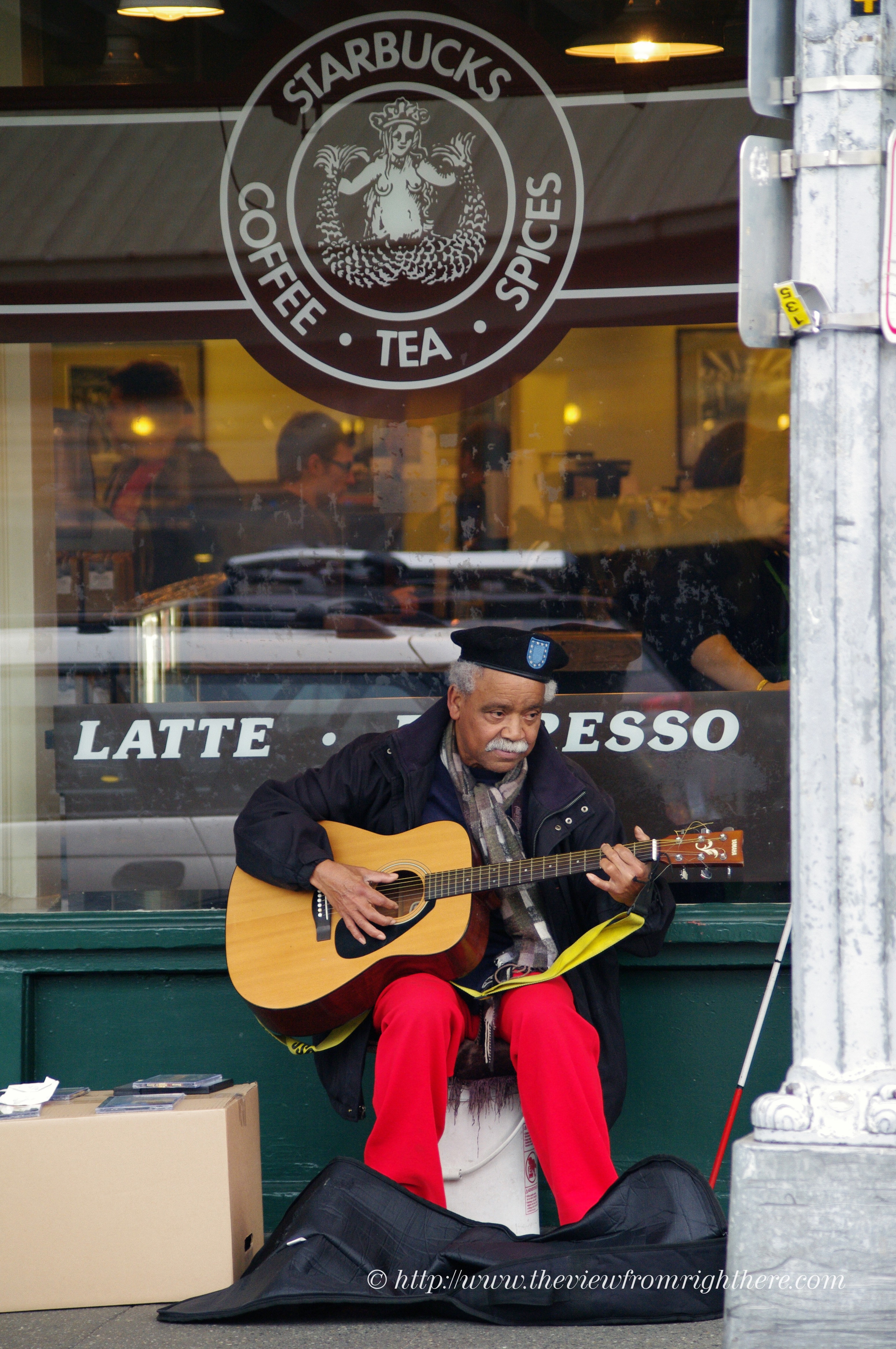 Pike Place Market Street Musician