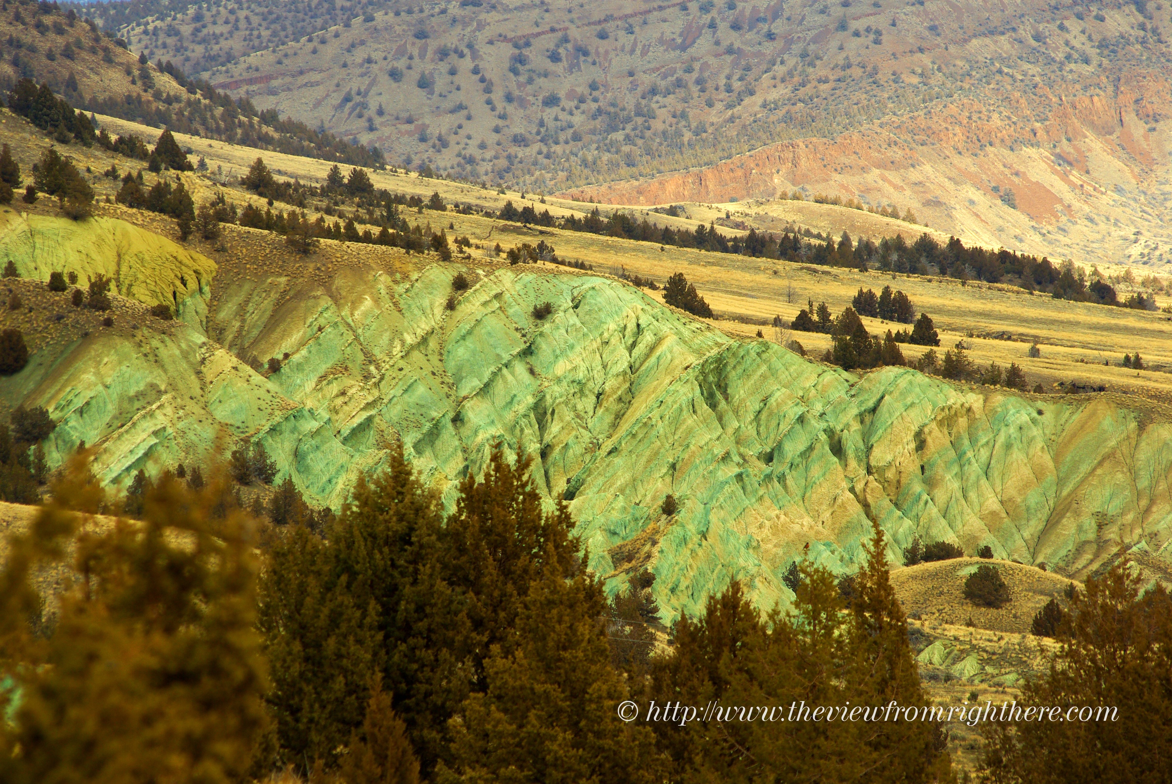 Green Painted Hills – John Day, OR