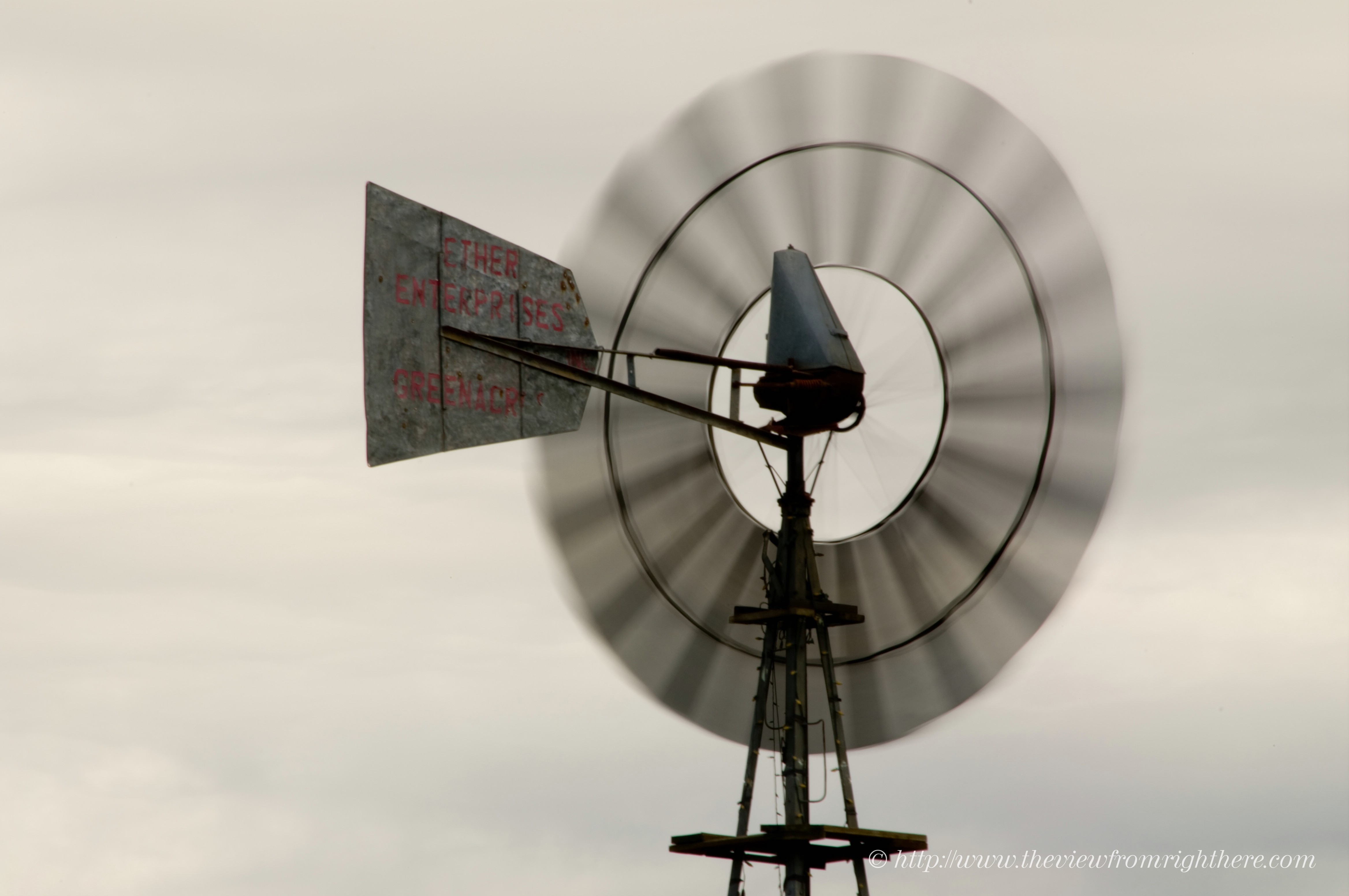 Timelapse of Windmill on South Conklin Road – Rural Spokane County WA