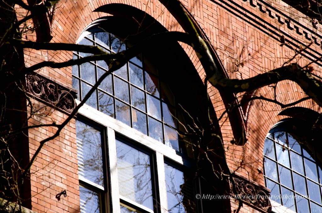 Historic Reflections - Windows in Pioneer Square Building