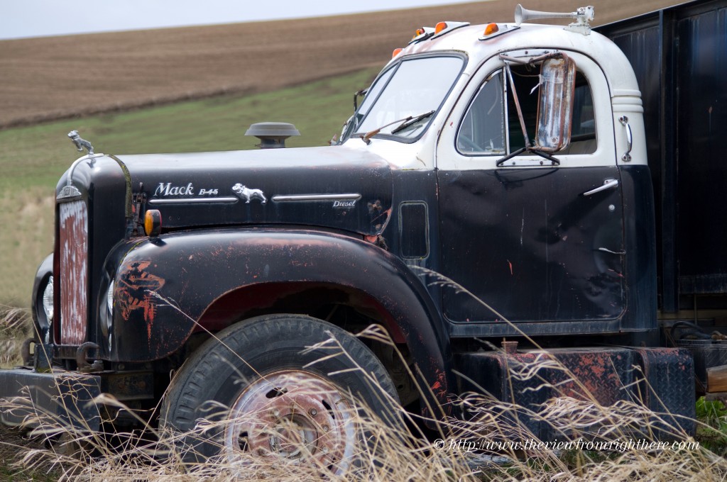 Vintage Mack Truck - Resting in the Palouse
