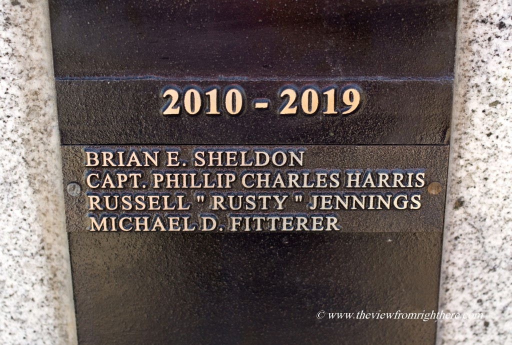 Captain Phil Harris - Fishermen's Memorial Plaque