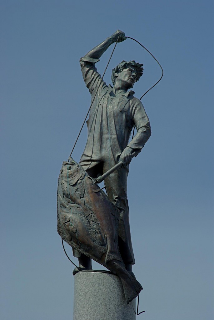 Fishermen's Memorial Statue at Fishermen's Terminal