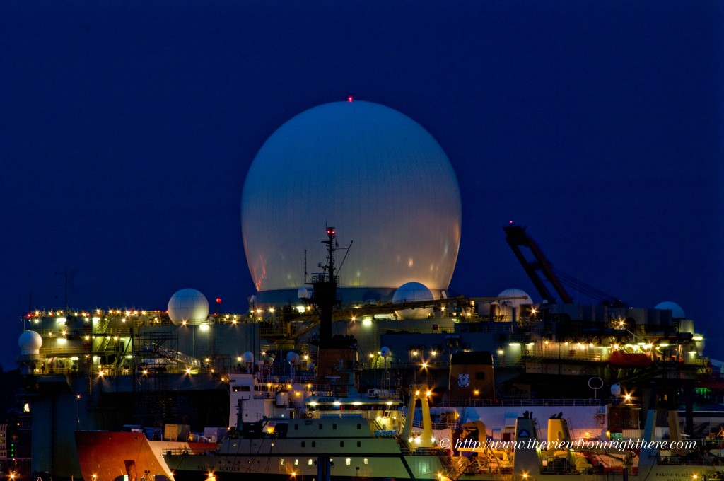 Sea Based X-Band Radar Arrives in Seattle