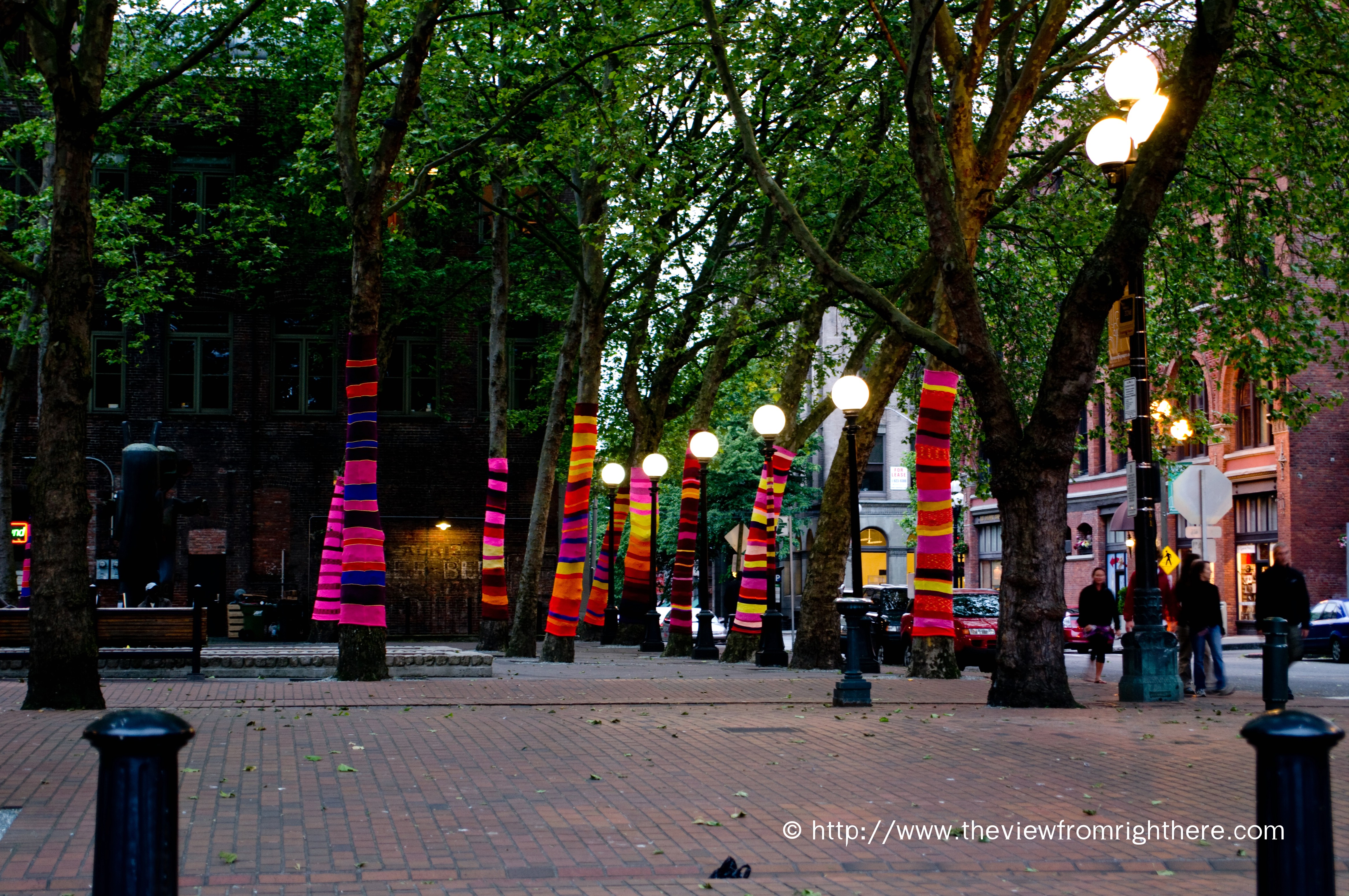 ARTSpark – Suzanne Tidwell’s Exhibit of Knitted Trees