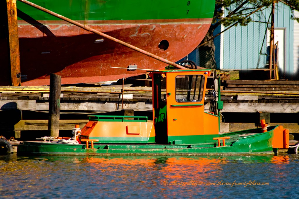 Chehalis Tug on Wishkah River in Hoquiam, WA