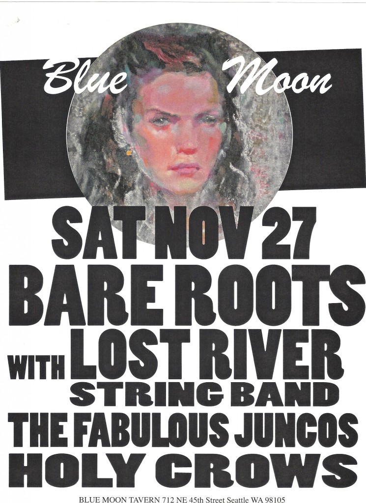 Bare Roots - Play Bill for the Blue Moon Tavern
