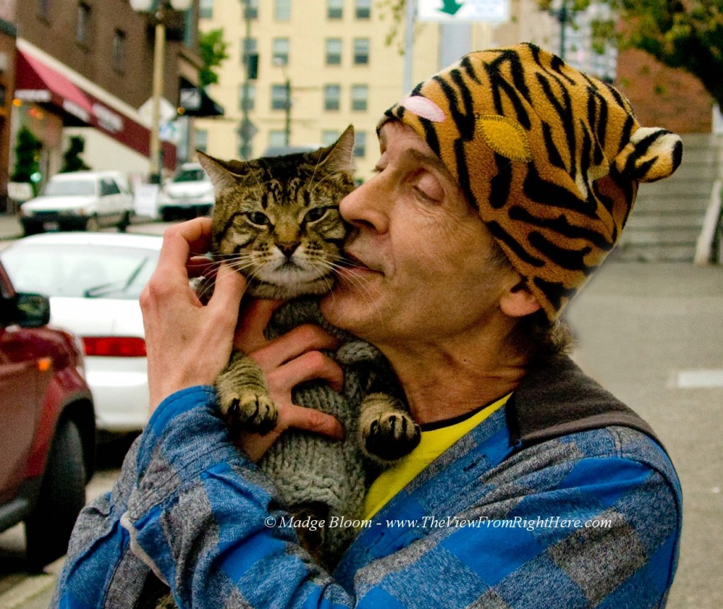 Pike Place Market - Cat Man