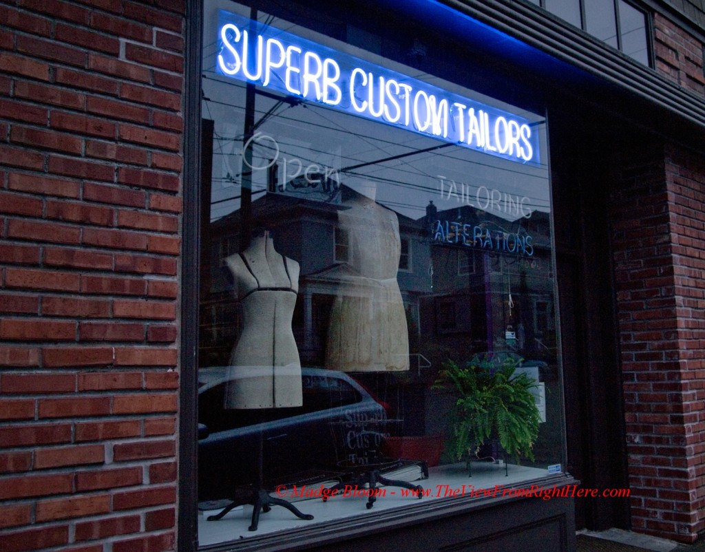 Superb Custom Tailors on Seattle's Queen Anne Hill