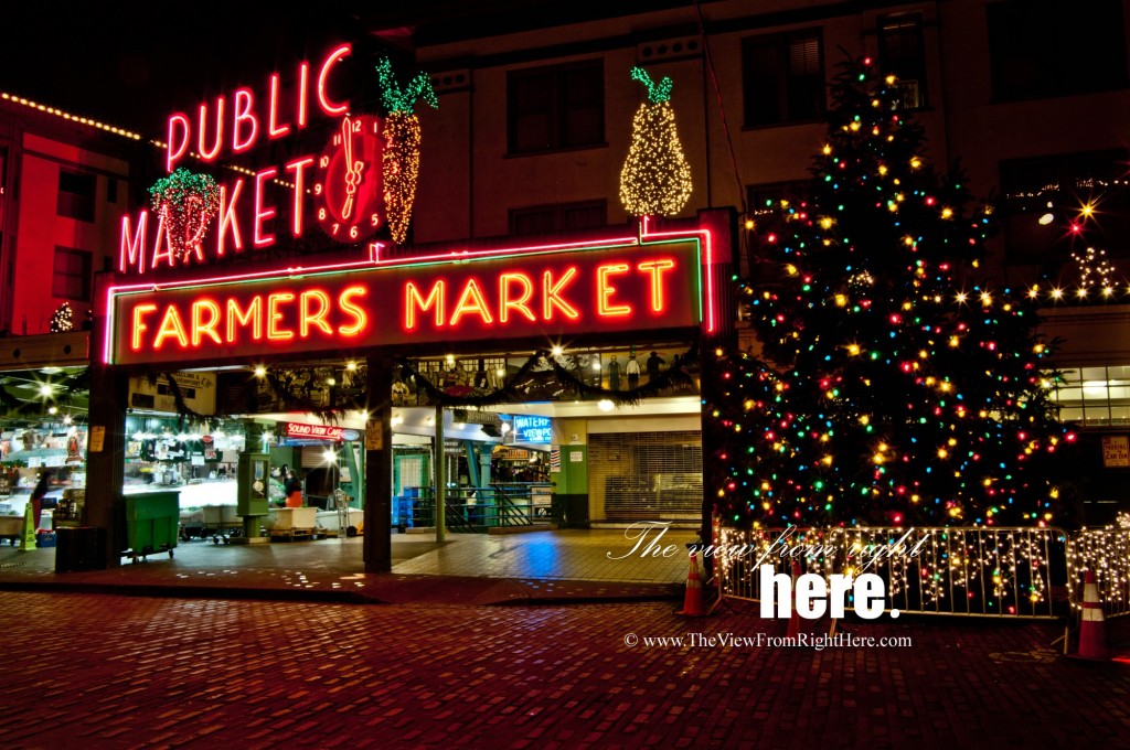 Christmas at the Pike Place Market
