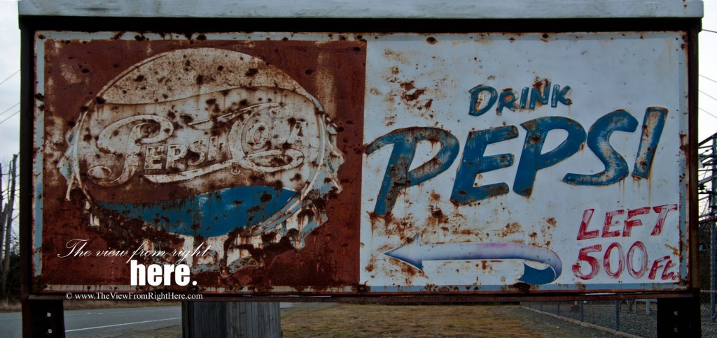 Drink Pepsi Metal Sign Sized
