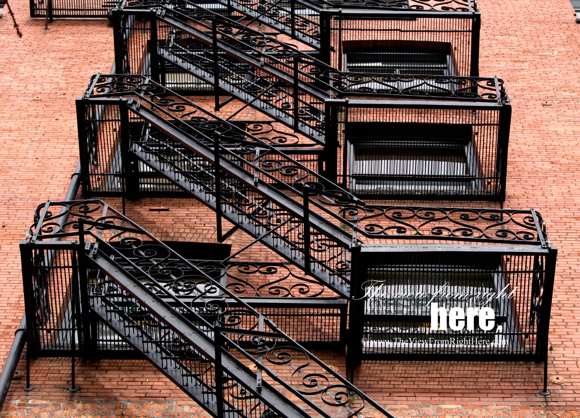 Pioneer Square Fire Escapes – Weekly Top Shot #20