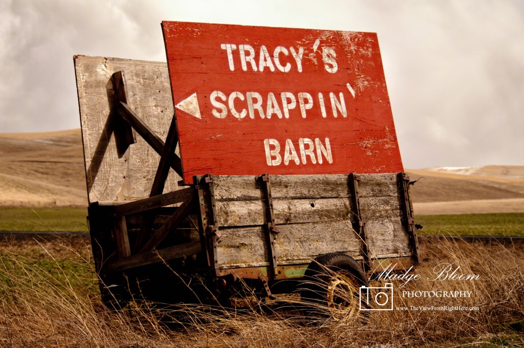 Tracy's Scrappin' Barn - Rural Advertising