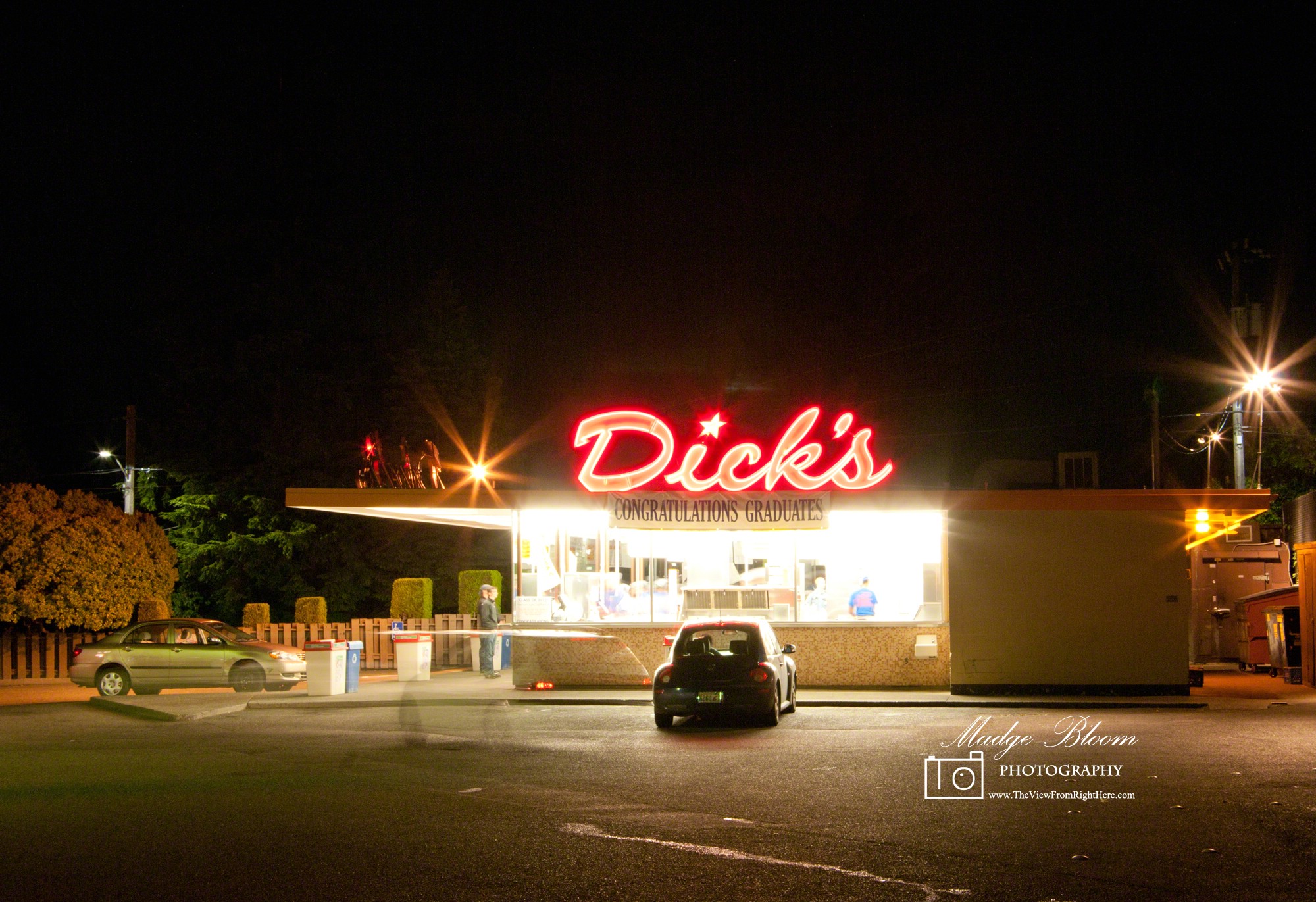 Ghost Car at Dick’s Drive In
