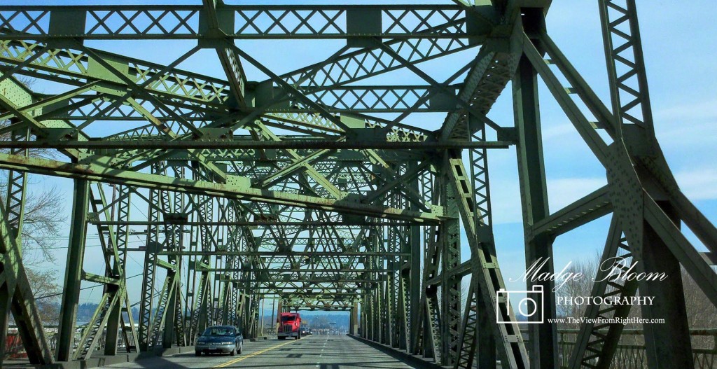 Puyallup River Bridge on Highway 99 in Tacoma WA