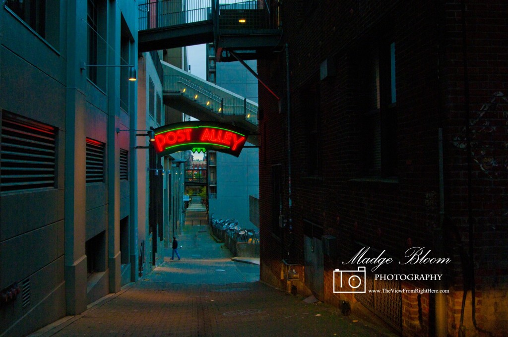 Post Alley - South of Pike Place Market - Early Morning