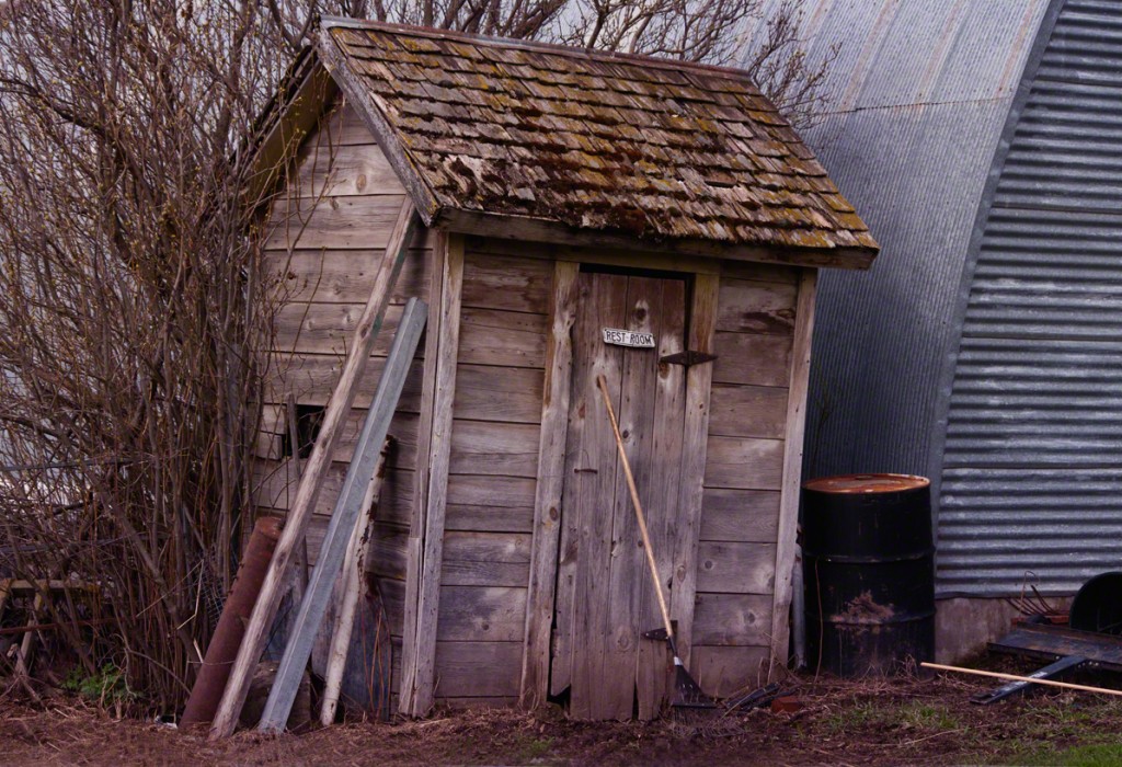 Restroom or Outhouse on Manning Road in Whitman County