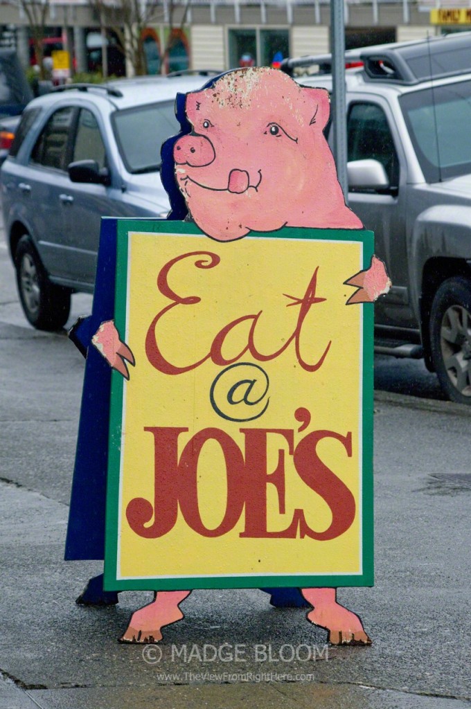 Eat at Joe's Sandwich Board - Fauntleroy Neighborhood