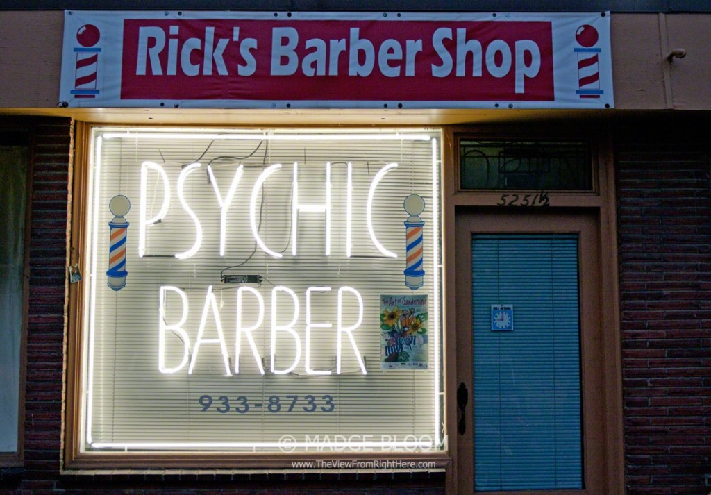 Psychic Barber - Ricks Barber Shop