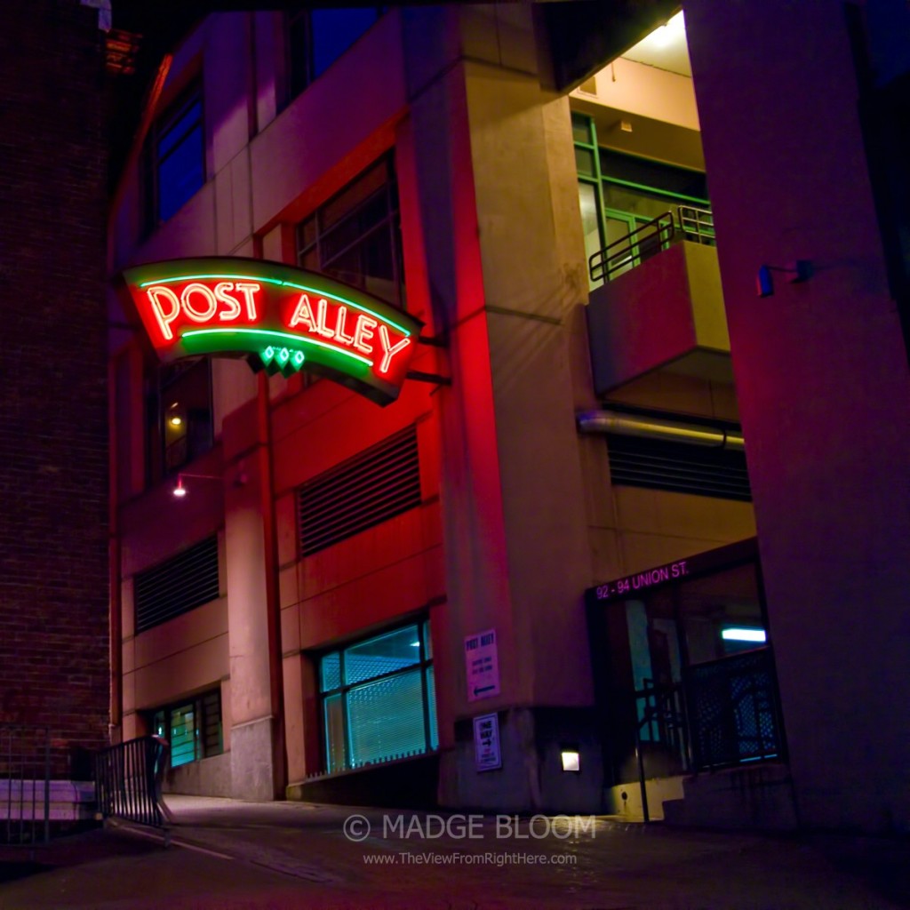 Post Alley - Union Street Entrance - Seattle WA