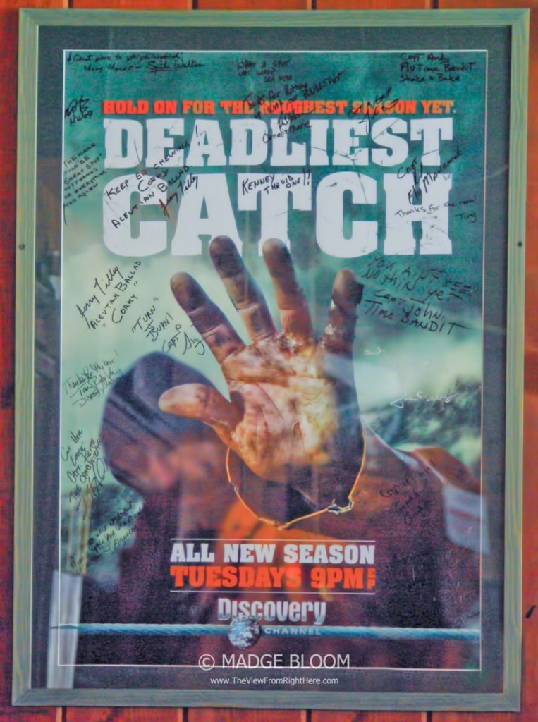 Deadliest Catch Poster - Lockspot Cafe - Ballard Neighborhood - Seattle WA